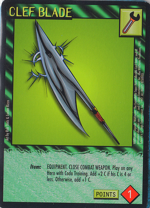 Clef Blade